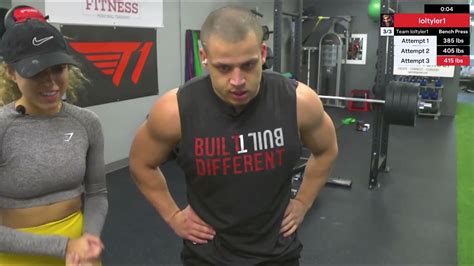 Tyler1 vs 415lbs on the bench : r/LivestreamFail .